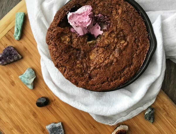 Banana Gingerbread Cookie Skillet (grain free )