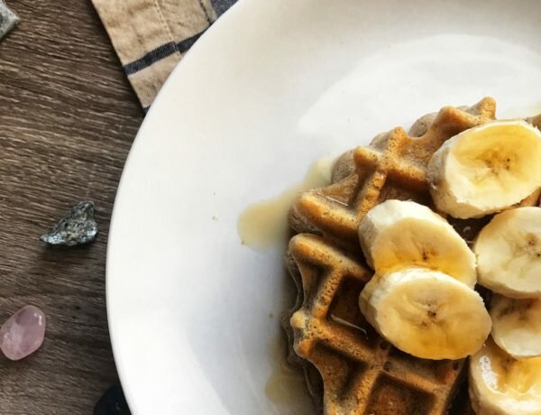 Classic Crispy Paleo Waffles (Grain Free + Nut Free)