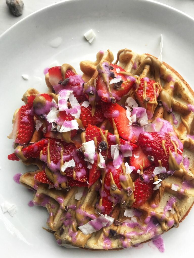Classic Crispy Paleo Waffles (Grain Free + Nut Free)