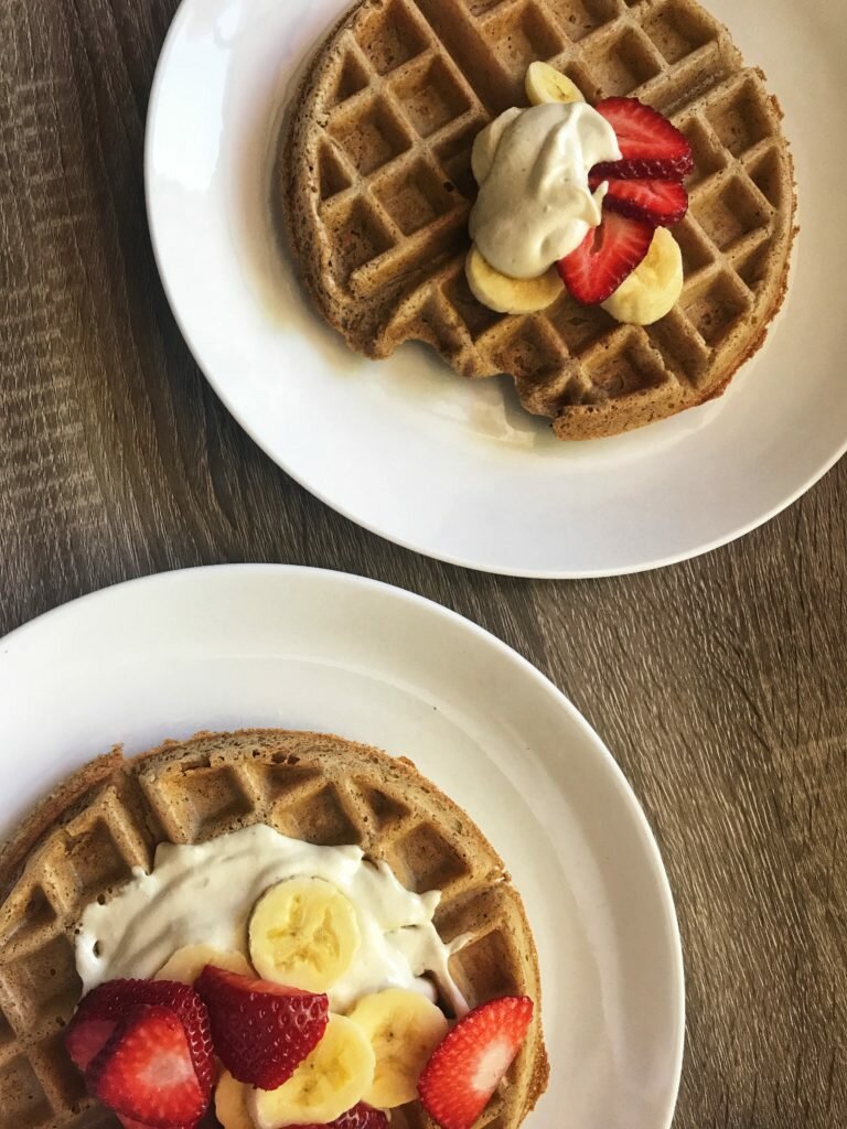Gingerbread Waffles (Paleo + Refined Sugar Free)