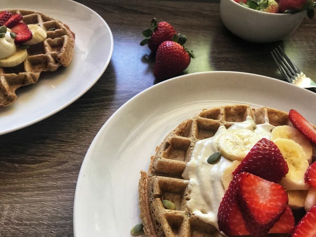 Gingerbread Waffles (Paleo + Refined Sugar Free)