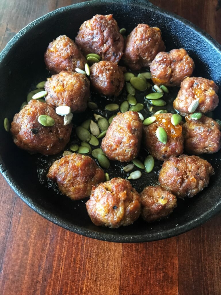 Sweet N' Spicy Chorizo Meatballs (Paleo + Keto Friendly) 9