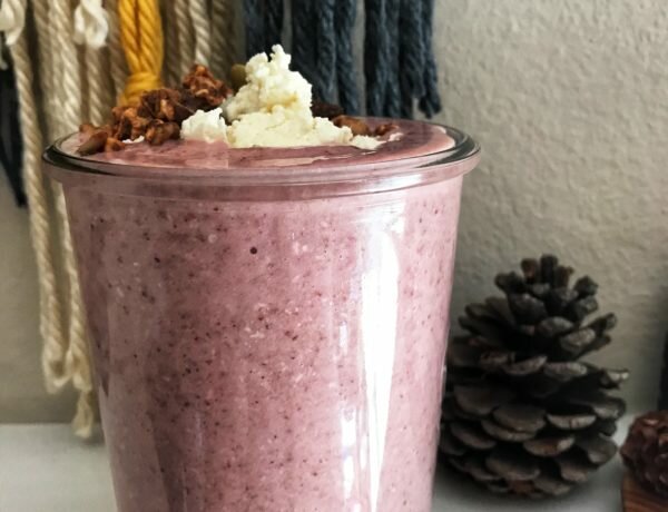 Dairy Free Strawberry Shortcake Shake