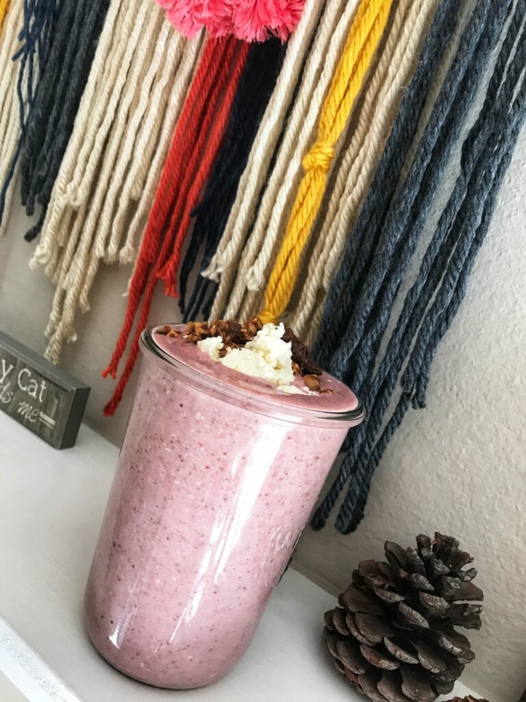Dairy Free Strawberry Shortcake Shake